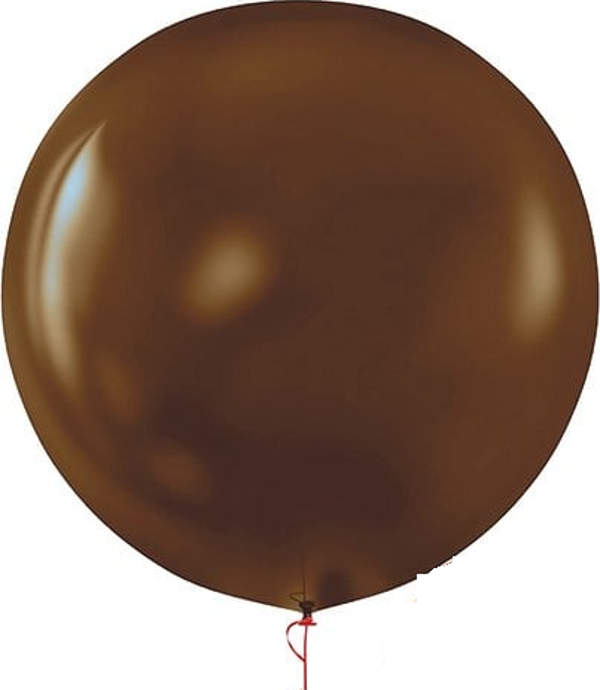 Bafix Balon 24" Kahverengi Jumbo Büyük Boy (3 Lü Paket) - Image 1