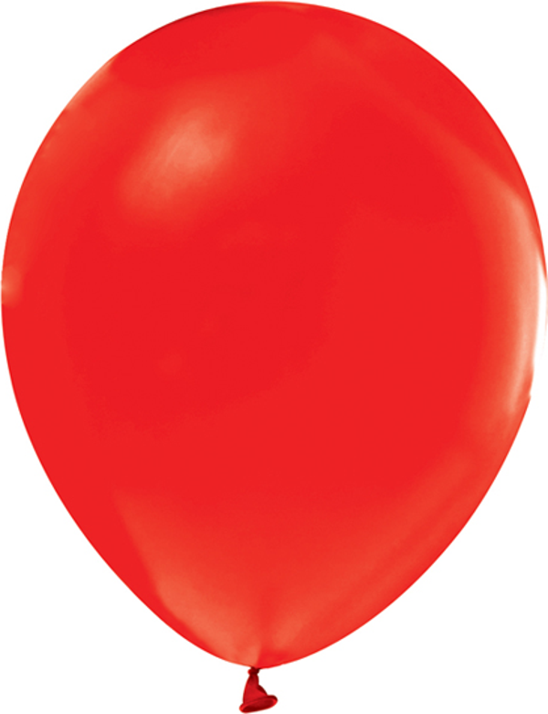 Bafix Balon Baskısız 12 İnç Kırmızı 100 Lü Bbp12100-03 - Image 1