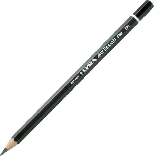 Lyra 5H Dereceli Kurşun Kalem Rembrandt Art Design L1110115 (12 Li Paket) - Image 1