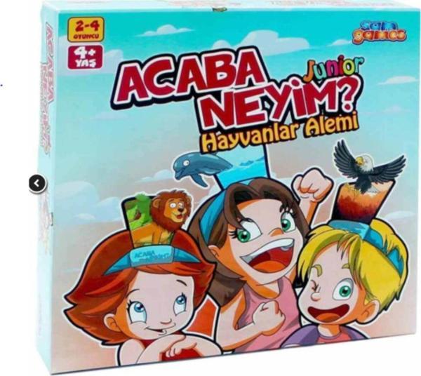 Sam Games Acaba Neyim Junior - Hayvanlar Alemi Kutu Oyunu 72604 - Image 1