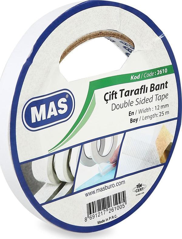 Mas Çift Taraflı Bant 12X25 2610 - Image 1