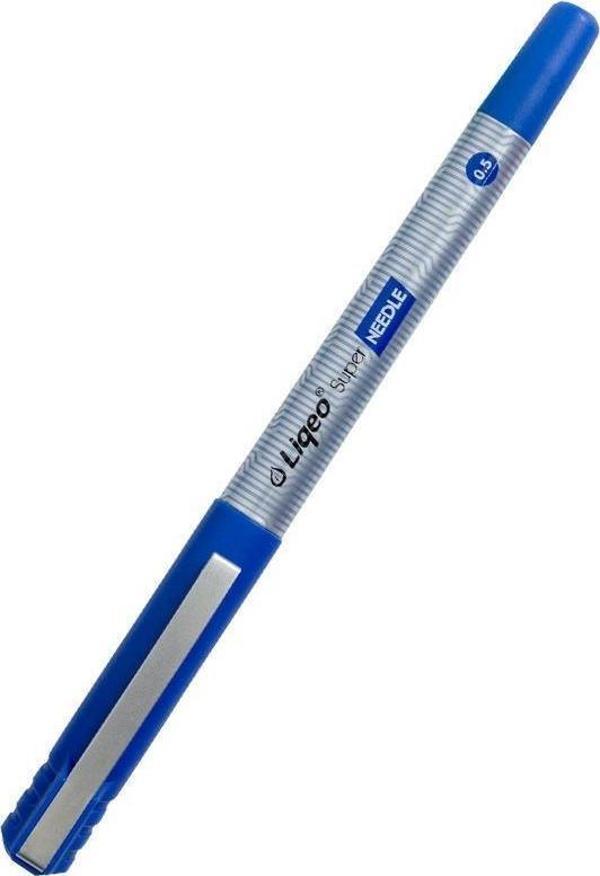 Liqeo Athens İğne Uçlu Tükenmez Kalem 0.5 Mavi R-5004I05-130 (12 Li Paket) - Image 1