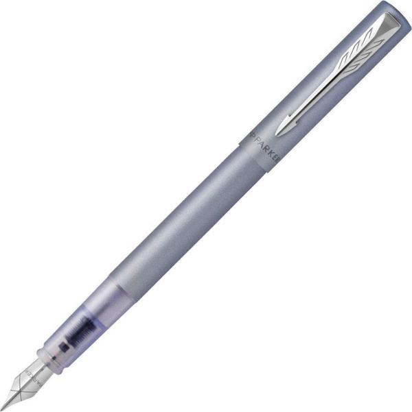 Parker Dolma Kalem Vector Xl M Uç Gümüş Mavi P2159745 - Image 1