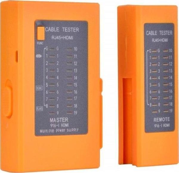 Ayt Powermaster Hdmı Kablo Test Cihazı Ethernet Hdmi İnternet Kablosu Test Cihazı Ölçüm Aleti - Image 1