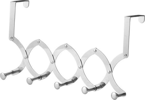 Ayt Sunup SN-24904 Çok Fonksiyonlu 5 Kancalı Katlanabilir Askılık Kapı Arkası Mutfak Banyo Askılığı - Image 1