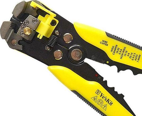 Ayt Powermaster YK-371B Kablo Kesme Soyma Pensesi Terminal Sıkma Pensesi Kablo Soyucu - Image 1