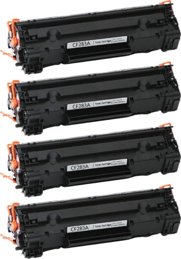 HP 83A Cf283A ( Crg737) 4'Lü Muadil Toner - Image 1
