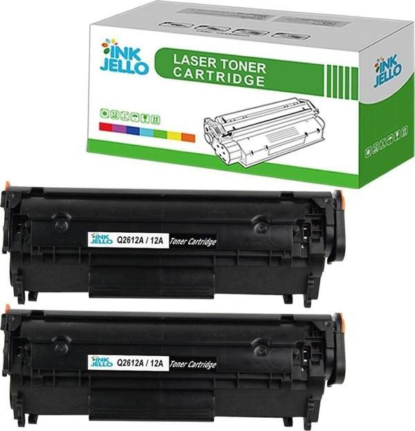 HP Laserjet 1010 1012 1015 1018 1020 1020 Plus 1022 1022N 1022Nw 3015 3020 2030 Q2612A 2 Adet - Image 1