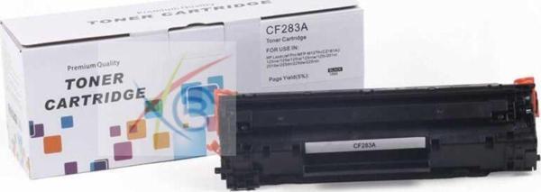 BRC06 Muadil Toner Hp Cf283A / 83A Siyah Çipli 1500 Sf. - Image 1