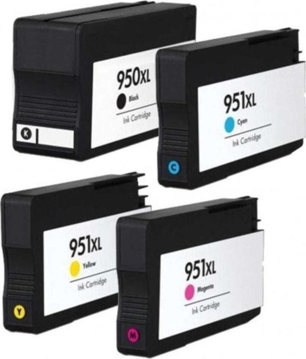 Omnixer 950Xl-Hp 951Xl Uyumlu 4 Renk Muadil Kartuş - Image 1