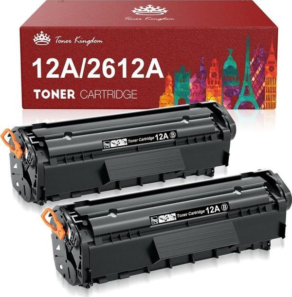 HPP 12A Q2612A Con Laserjet 1020 1022 3050 1018 1012 3015 3055 1022N M1319F 3030 3052 1010 2Li - Image 1