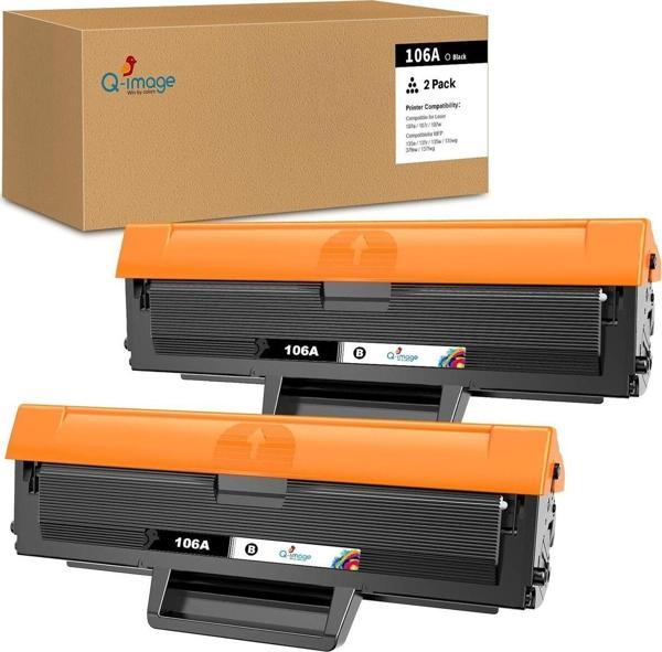 HP 106A-W1106A Muadil M107-Mfp135-Mfp137 Çipli Muadil Toner 2Li Paket - Image 1