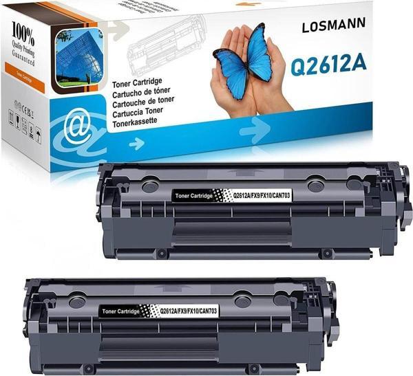 HP Q2612A 12A For Hp Laserjet 1010 1012 1015 1018 1020 1020 1022 2Li Paket - Image 1