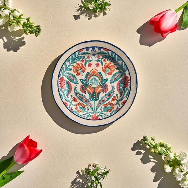 Emsan Hasbahçe Pasta Tabağı 21 Cm - Image 1