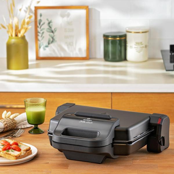 Emsan Bella Gusto Tost Makinesi Siyah - Image 1