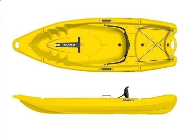 Seaflo SF-2002 Tek Kişilik Yetişkin Kano Sarı - Image 1