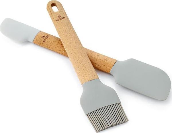 Emsan Soft Silikon Fırça Spatula Seti - Image 1