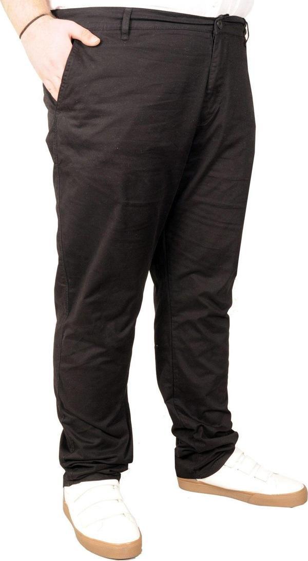 Modexl Büyük Beden Erkek Pantolon Keten Milano 20850 Siyah - Image 1