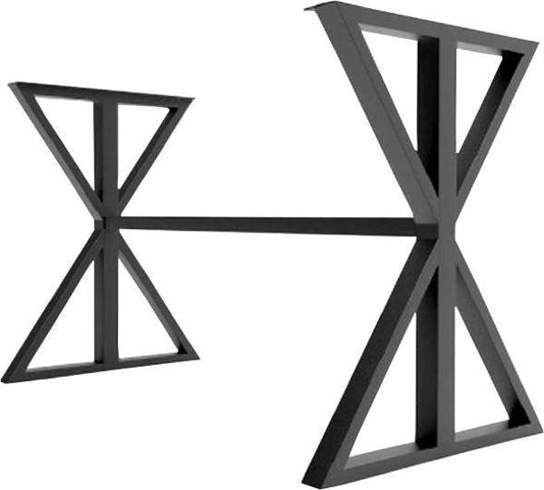 Cam Masa İçin Ayak Dekoratif Tasarım Metal Masa Ayağı - Image 1