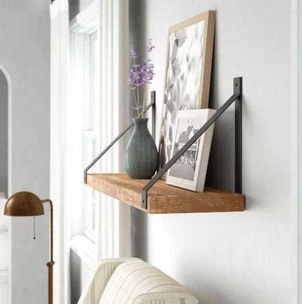 Modern Kitaplık Ahşap Raflı Kitaplık - Image 1