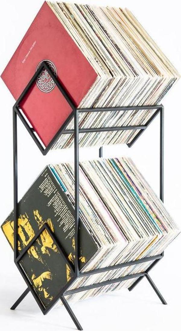Pikaplık Plaklık Cd Organizer Metal Dvd Düzenleyici - Image 1