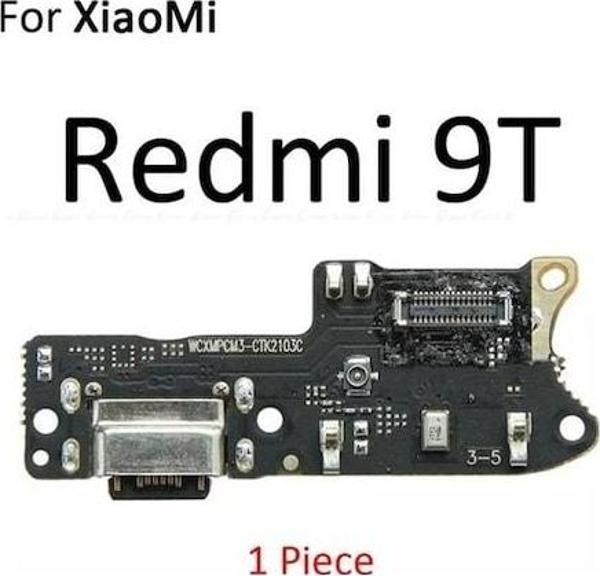 Xiaomi Uyumlu Redmi 9T Şarj Soketi Mikrofon Bordu - Image 1