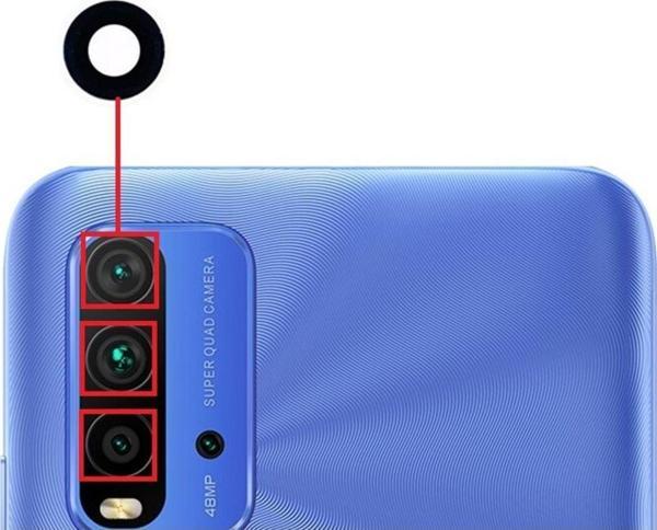 Xiaomi Redmi 9T Uyumlu Kamera Lensi Camı M2010J19SG M2010J19SY - Image 1
