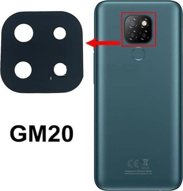 General Mobile GM20 Ile Uyumlu Kamera Camı - Image 1