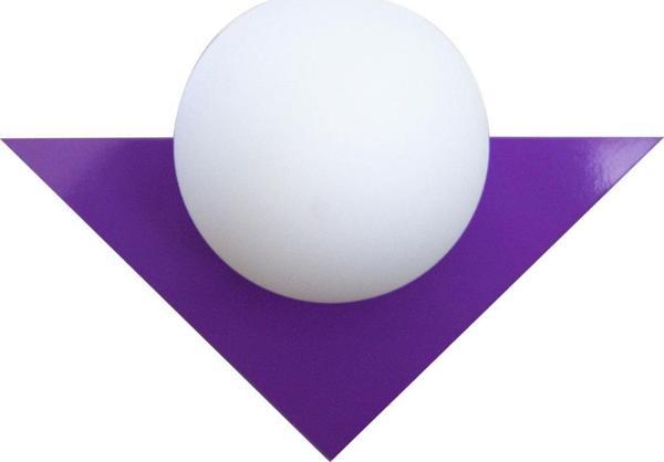 Üçgen Aplik Eflatun - Image 1