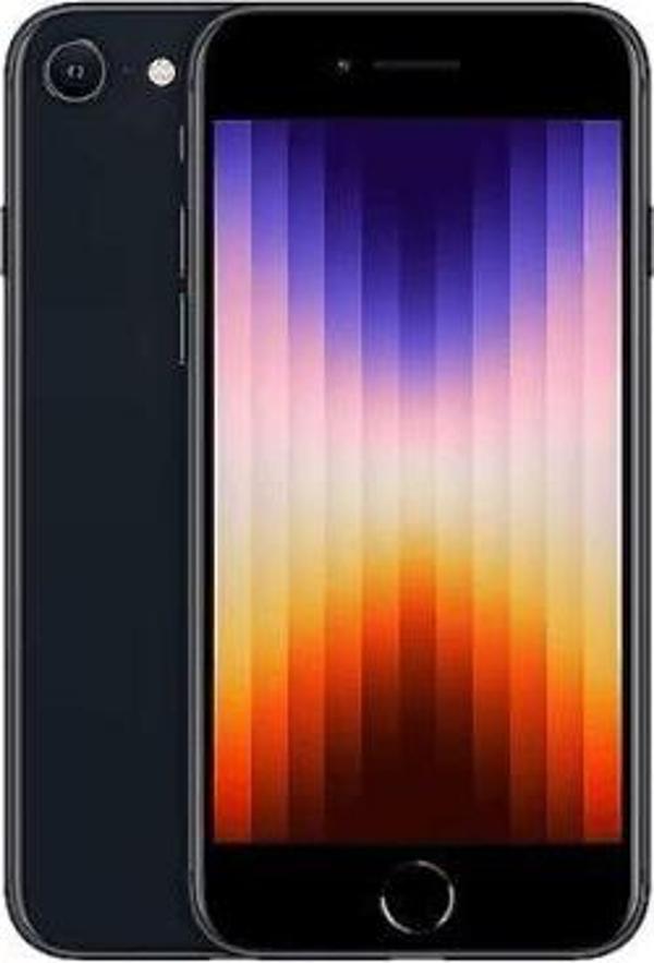 Yenilenmiş IPHONE SE 2022 (3.Nesil) 128GB -A Kalite- Siyah - Image 1