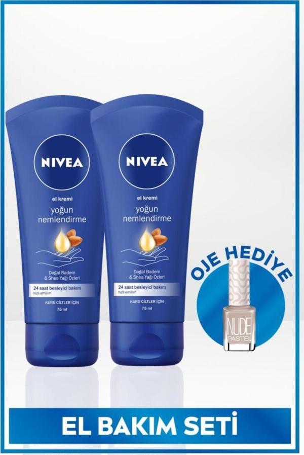 Nivea Yoğun Nemlendirici El Kremi 75ml-2 adet - Image 1