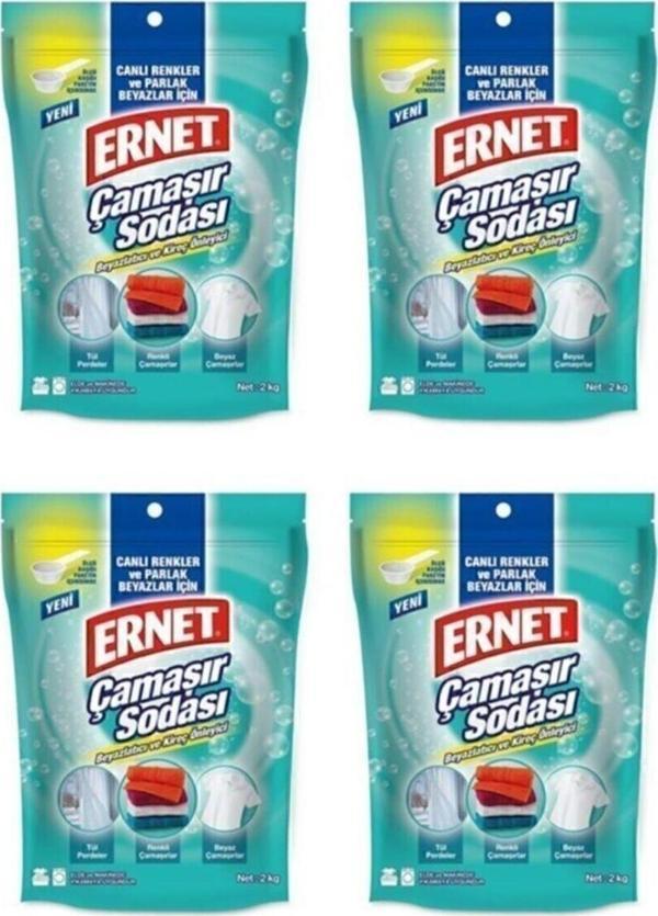 Ernet Çamaşır Sodası 4 x 2 adet - Image 1