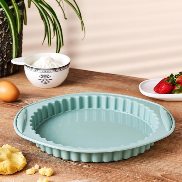 Emsan Silikon Tart Kalıbı Yeşil - Image 1