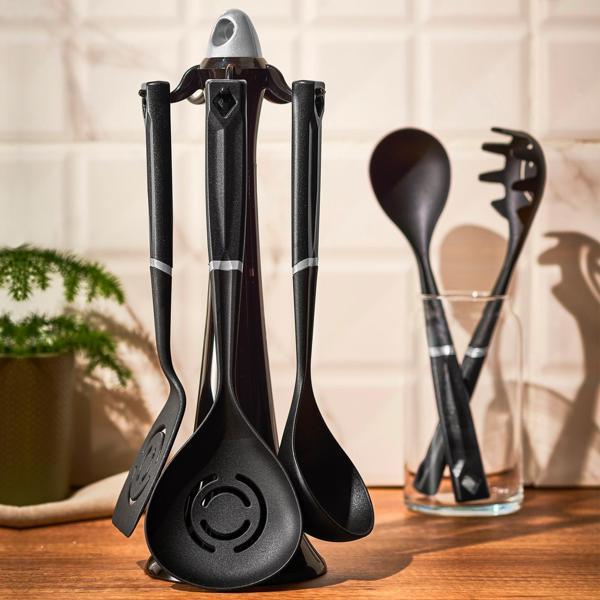 Emsan Akasya 6 Parça Servis Seti Gri - Image 1