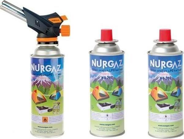 NURGAZ FIRE BIRD TORCH + 2 KARTUS - Image 1
