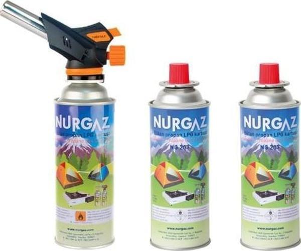 NURGAZ FIRE BIRD TORCH + 2 KARTUS - Image 1