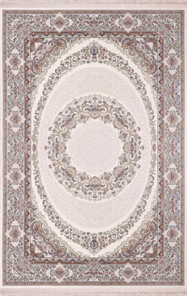 Nexus Halı Majestic 38828 Beyaz Klasik Figürlü Retro Halı - Image 1