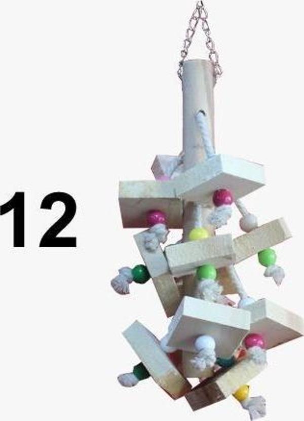 Papağan Tünek Oyuncağı Kuş Tüneği 12 - Image 1