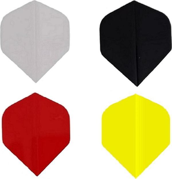 4 SET (12 Adet) 4 Renk Dart Flight-Flayt-Kanat. 100 mc - Image 1