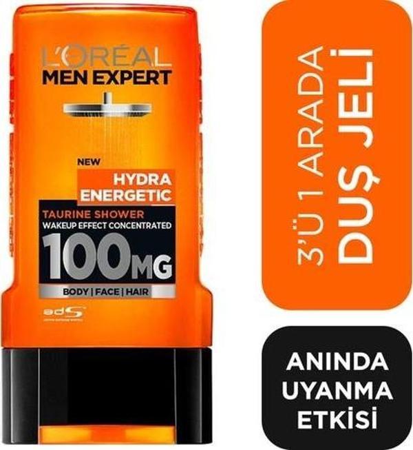 L'Oréal Paris Men Expert Shower Gel Hydra Energetic 300 ml - Image 1