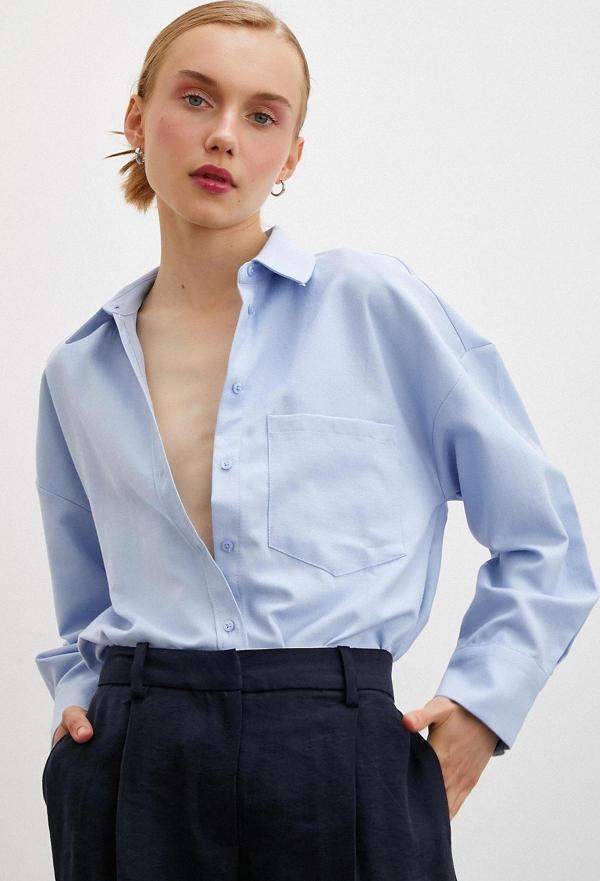 Klasik Gömlek Buz Mavisi - Image 1