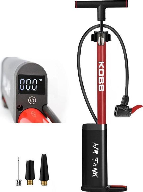 KOBB KB3256D 87 PSI Dijital Basınç Göstergeli Taşınabilir El Pompası - Image 1