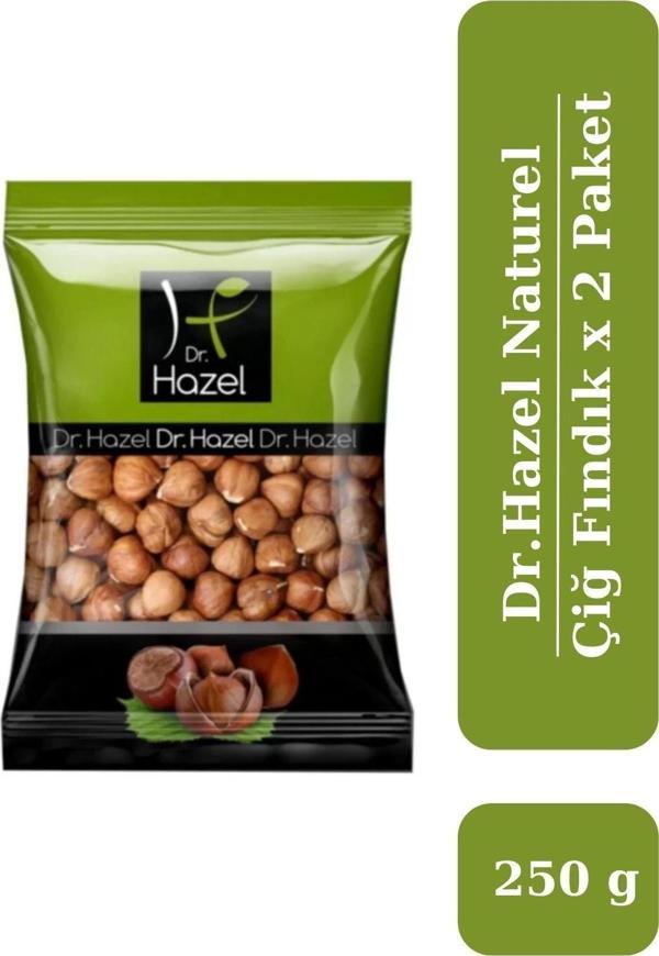 Drhazel Naturel Çiğ Fındık 250 g x 2 Paket - Image 1