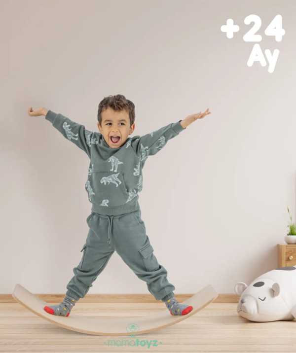 Mamatoyz Yay Ahşap Denge Tahtası - Image 1