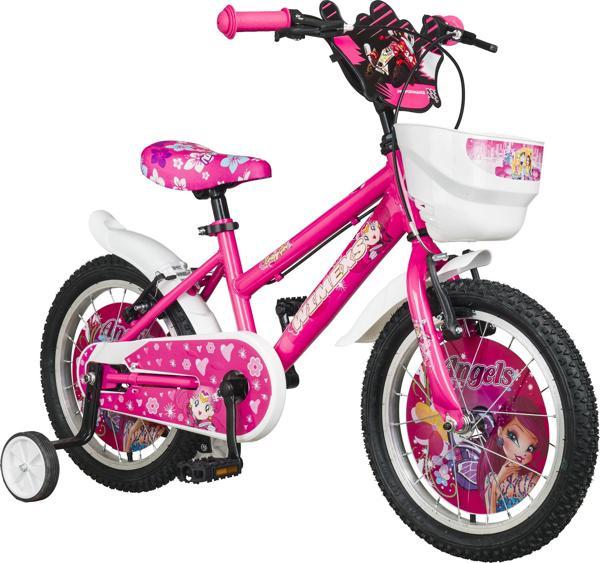 Wimexs 16 Jant 4-9 Yaş Pembe Çocuk Bisikleti - Image 1