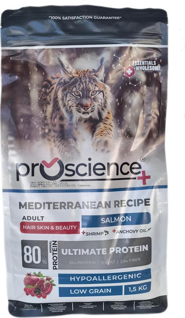 Pro Science Yetişkin Somon Etli Kedi Maması 1,5 kg - Image 1