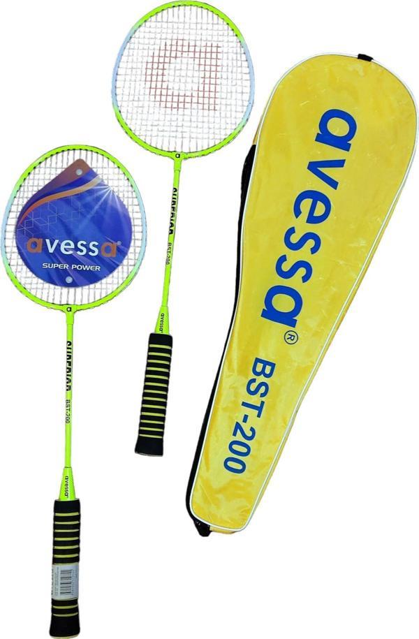 Avessa Bst-200Y Badmington Raket Set Yeşil - Image 1