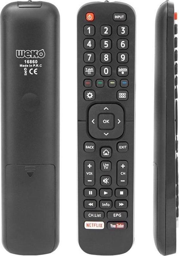 Hisense Netflix-YouTube Tuşlu Lcd Led Tv Kumandası - Image 1