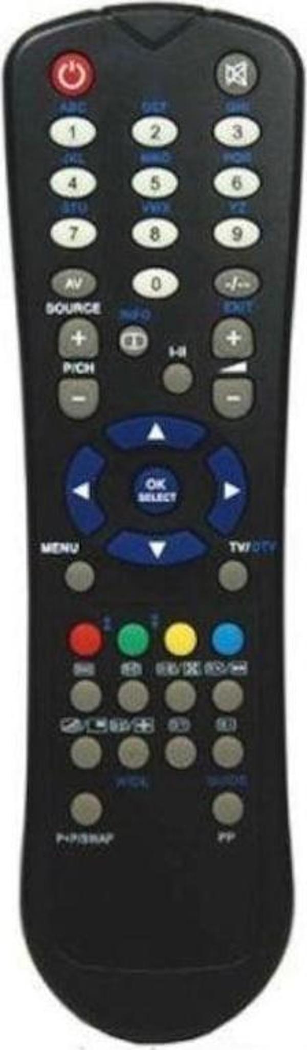 Vestel - Seg - Techwood Lcd Tv Kumandası - Image 1