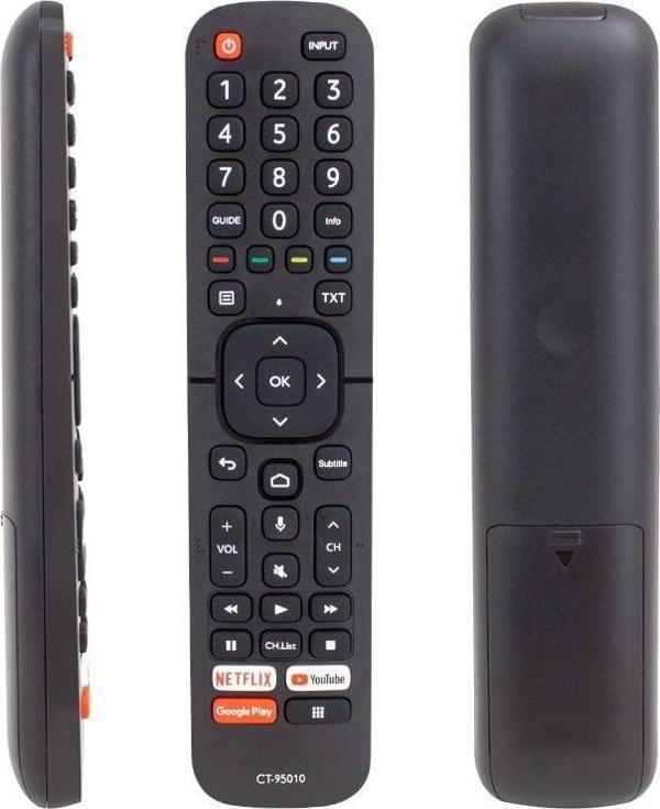 Toshiba CT-95010 Netflix-Youtube-Google Play-Prime Tuşlu Video Ses Komutlu Lcd-Led Tv Kumandası - Image 1